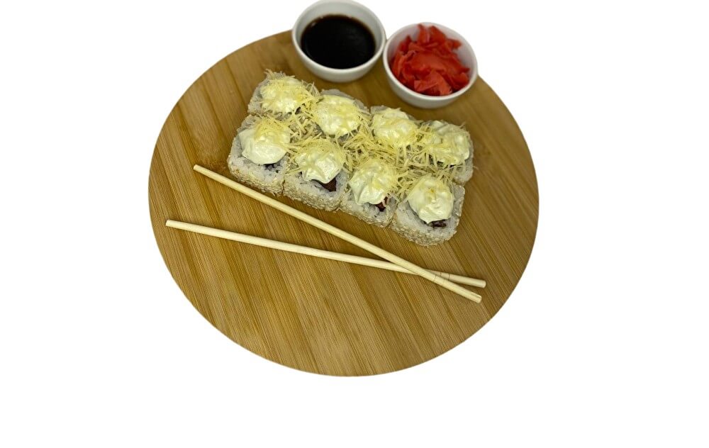 Цезарь с курицей ролл