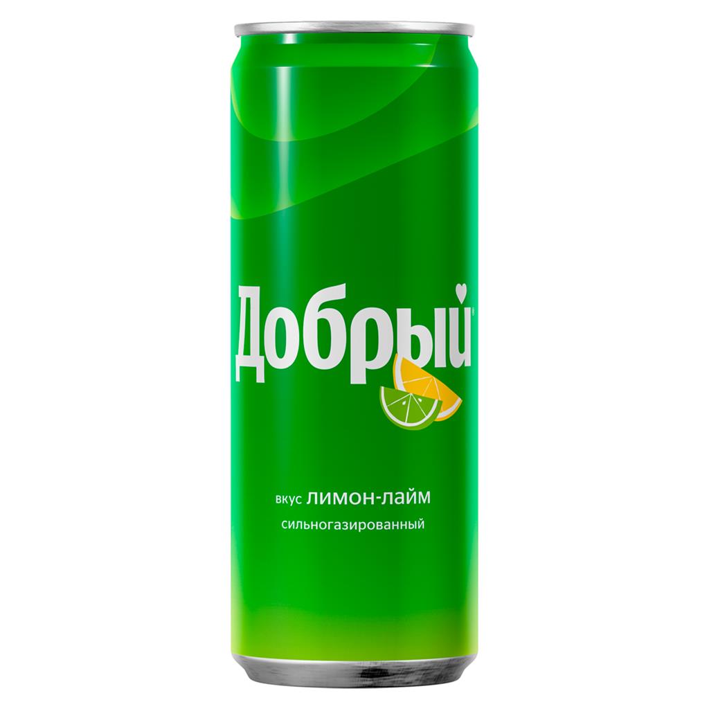 Добрый Лайм-Лимон 0,33л