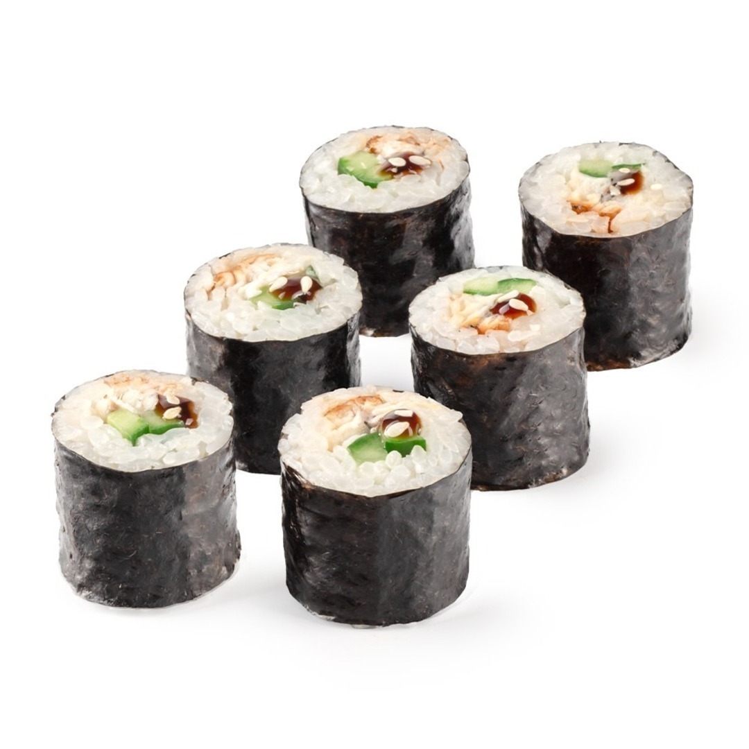 Ролл с угрём