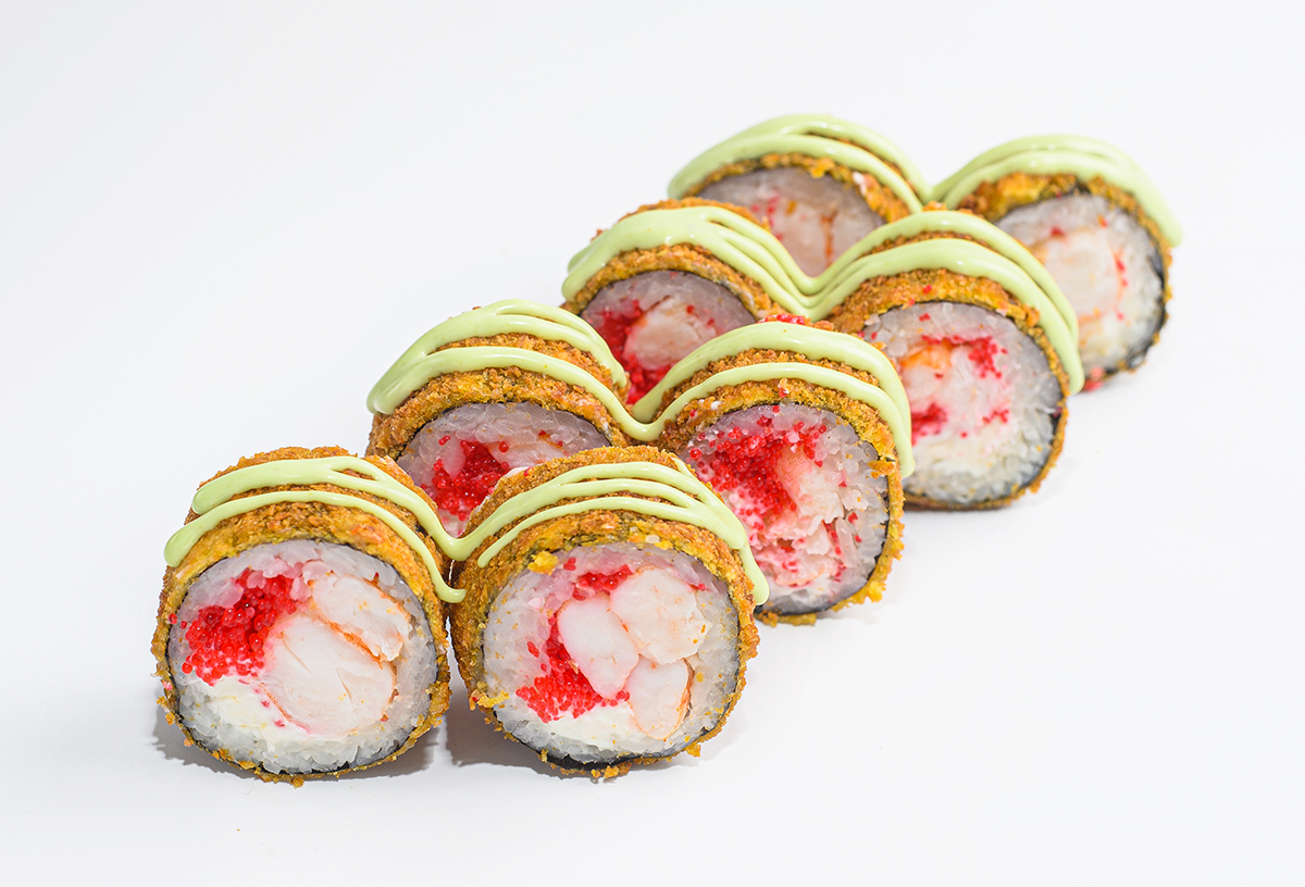 Темпурный ролл с креветкой