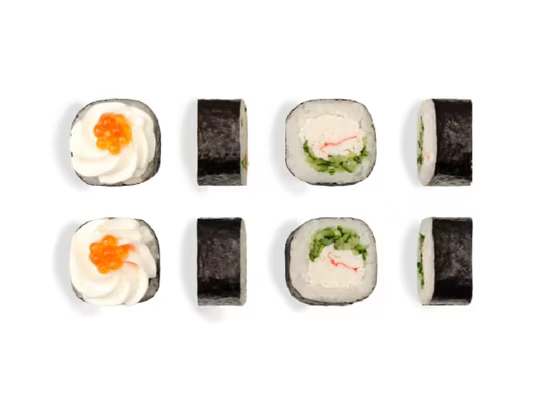 Ролл Феникс с крабом