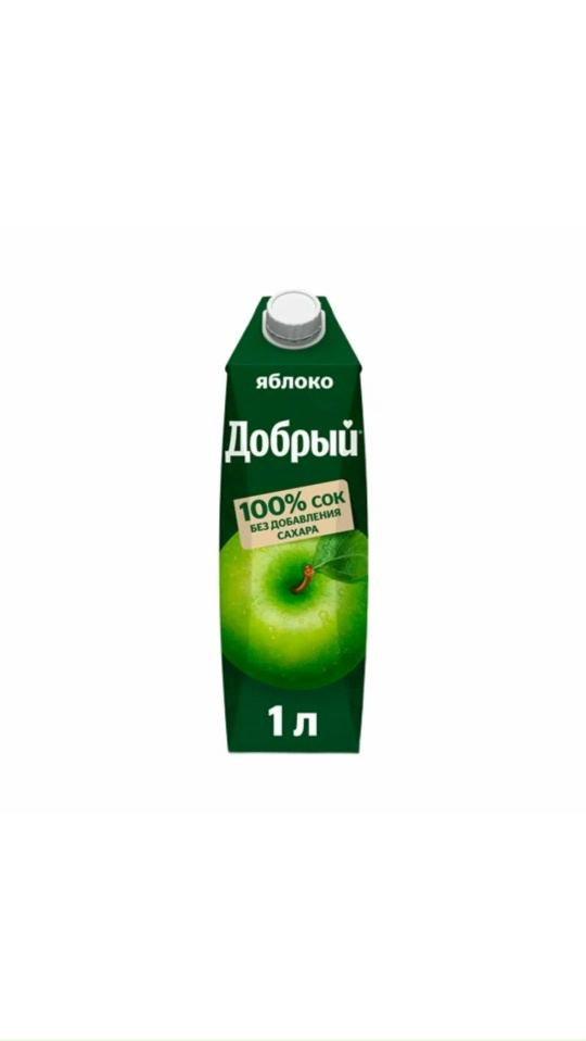 Яблочный сок «Добрый» 1 л