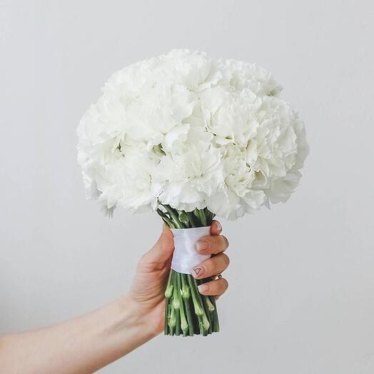 Моно букет невесты из гвоздик️