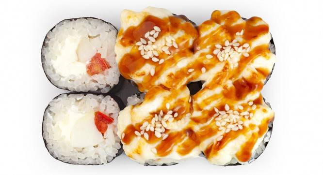 Запеченный с курицей