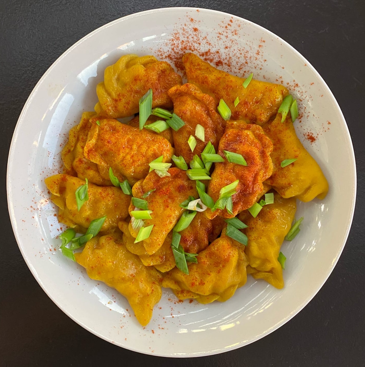 Пельмени с Курочкой,ветчиной со сметаной