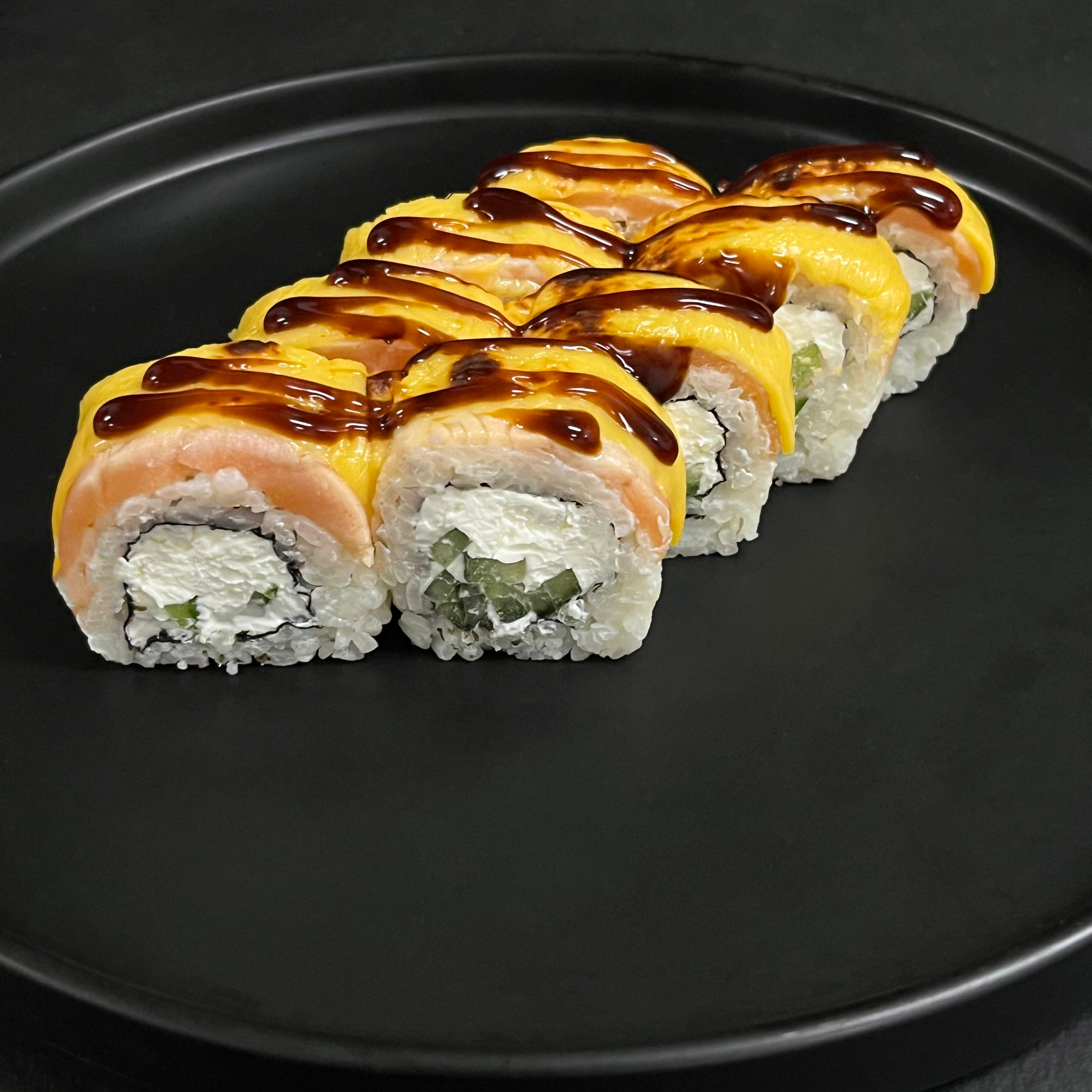 Чеддер Филадельфия с лососем