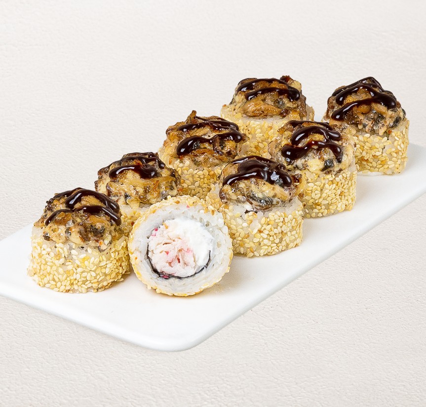 Ролл Угорь шиитаке