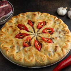 Пирог осетинский с мясом