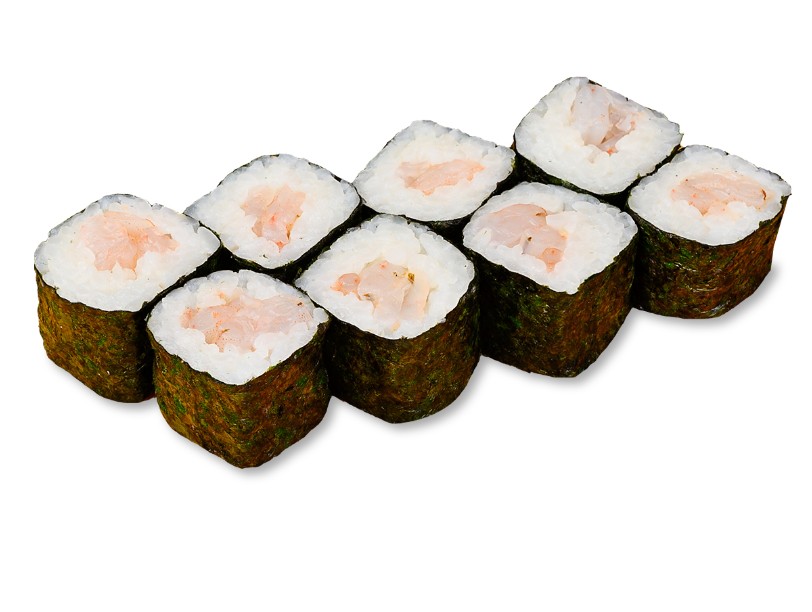 Хосомаки с креветкой