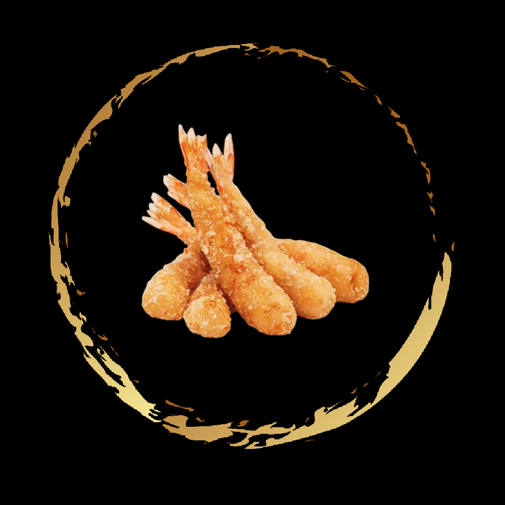 Креветки тигровые в кляре (5 шт)