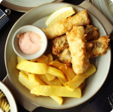 Фиш-н-Чипс из трески