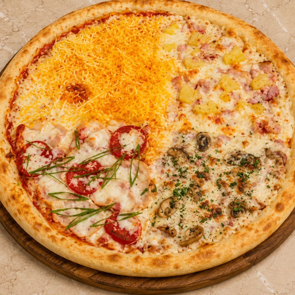Пицца 4 Вкуса, 33 см