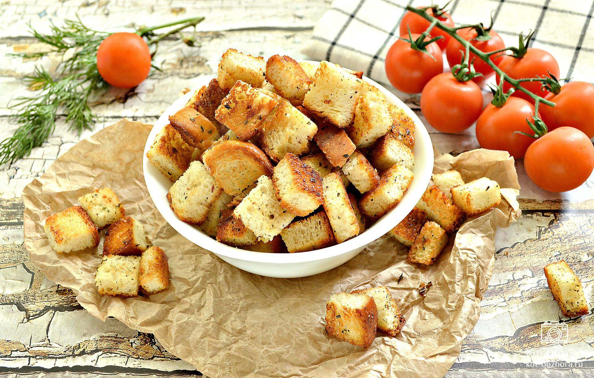 Сухарики к супу