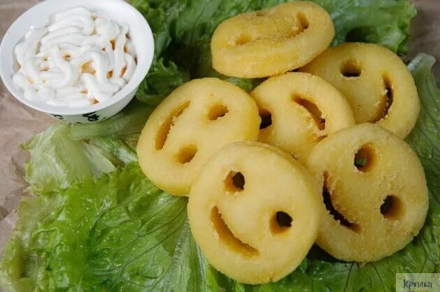 Картофель улыбка