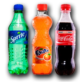 Sprite/Fanta/Cola (1л)