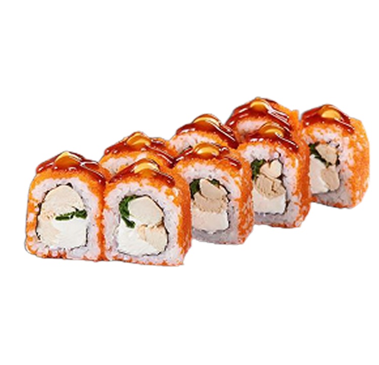 Острый с курицей