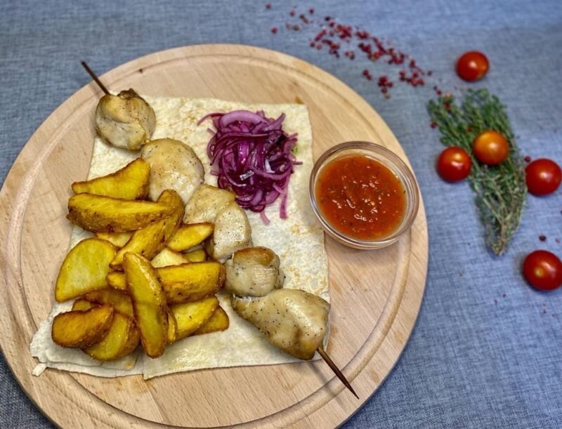 Шашлык из курицы