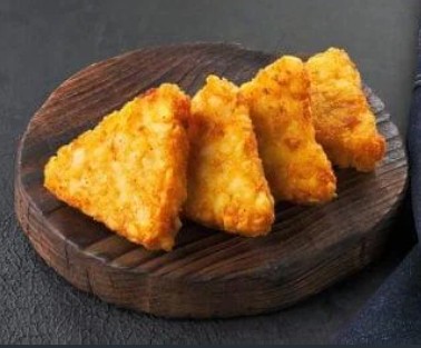 Картофельные треугольники с сыром
