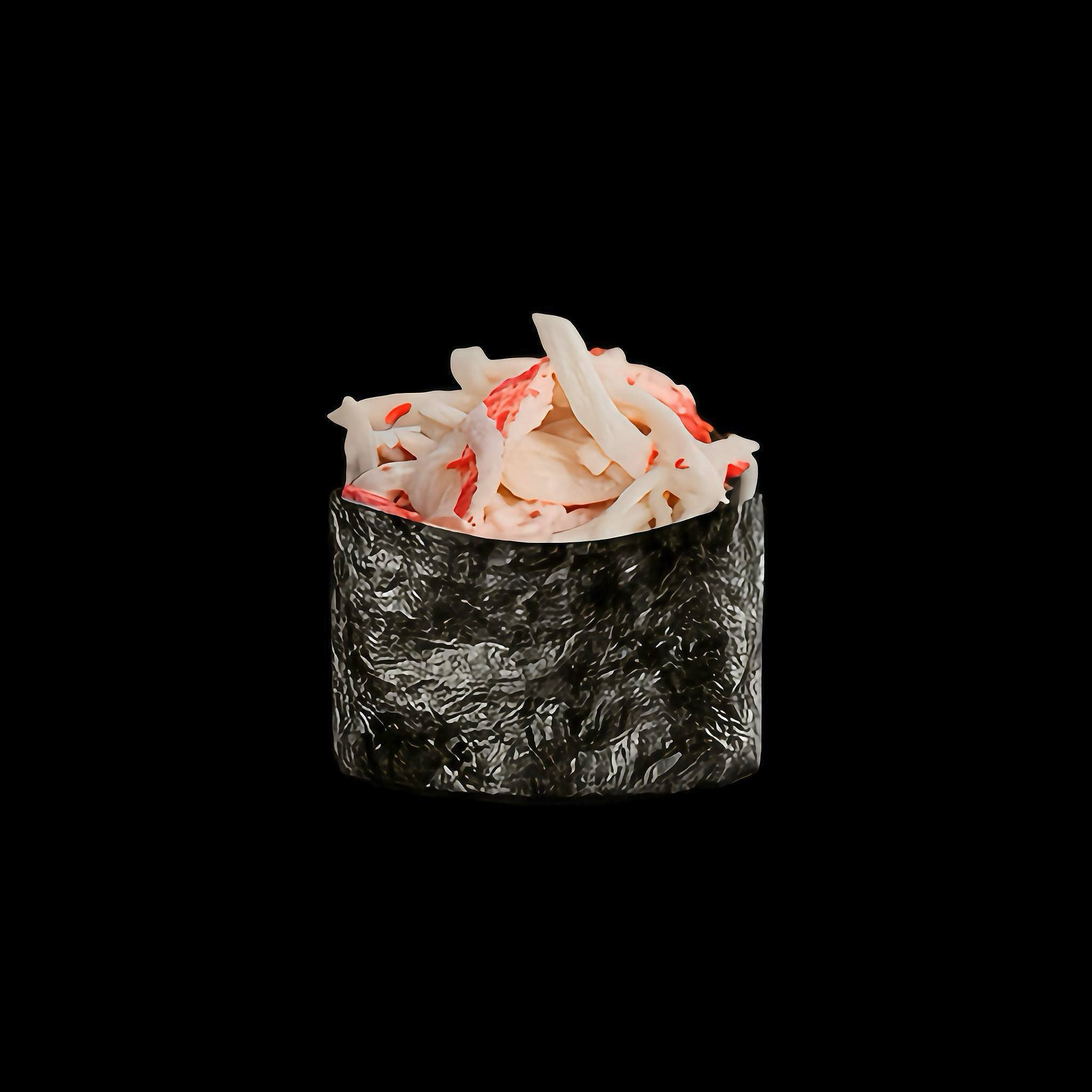 Гункан с крабом