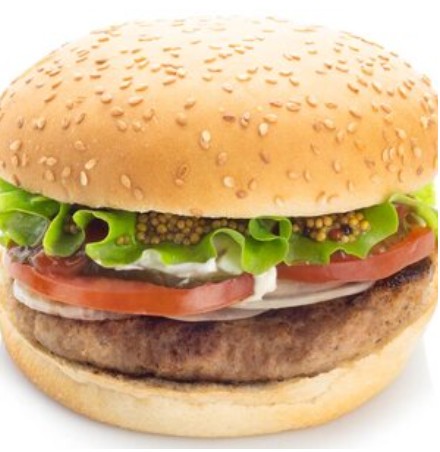 Гамбургер с дижонской горчицей