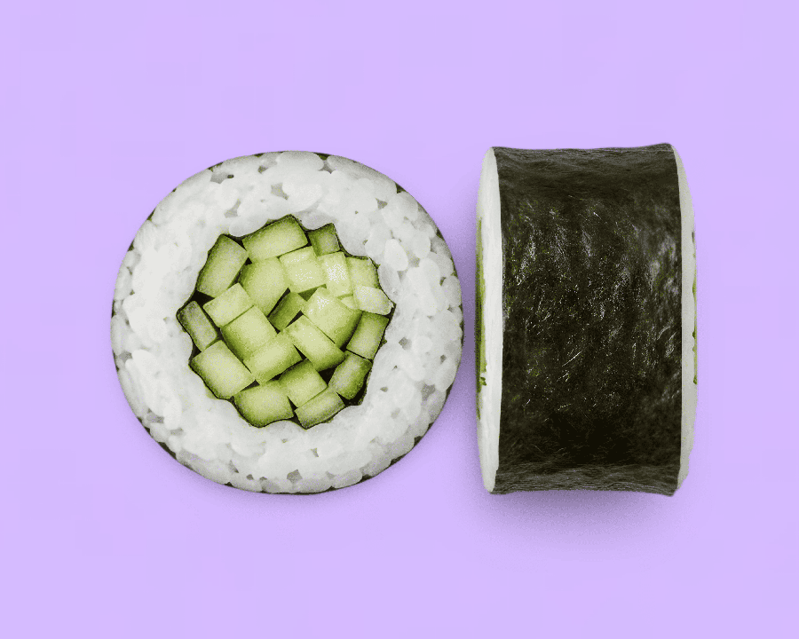 Ролл с огурцом