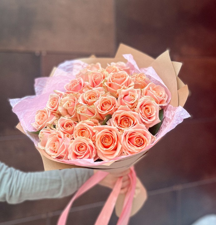 Букет «Персик»