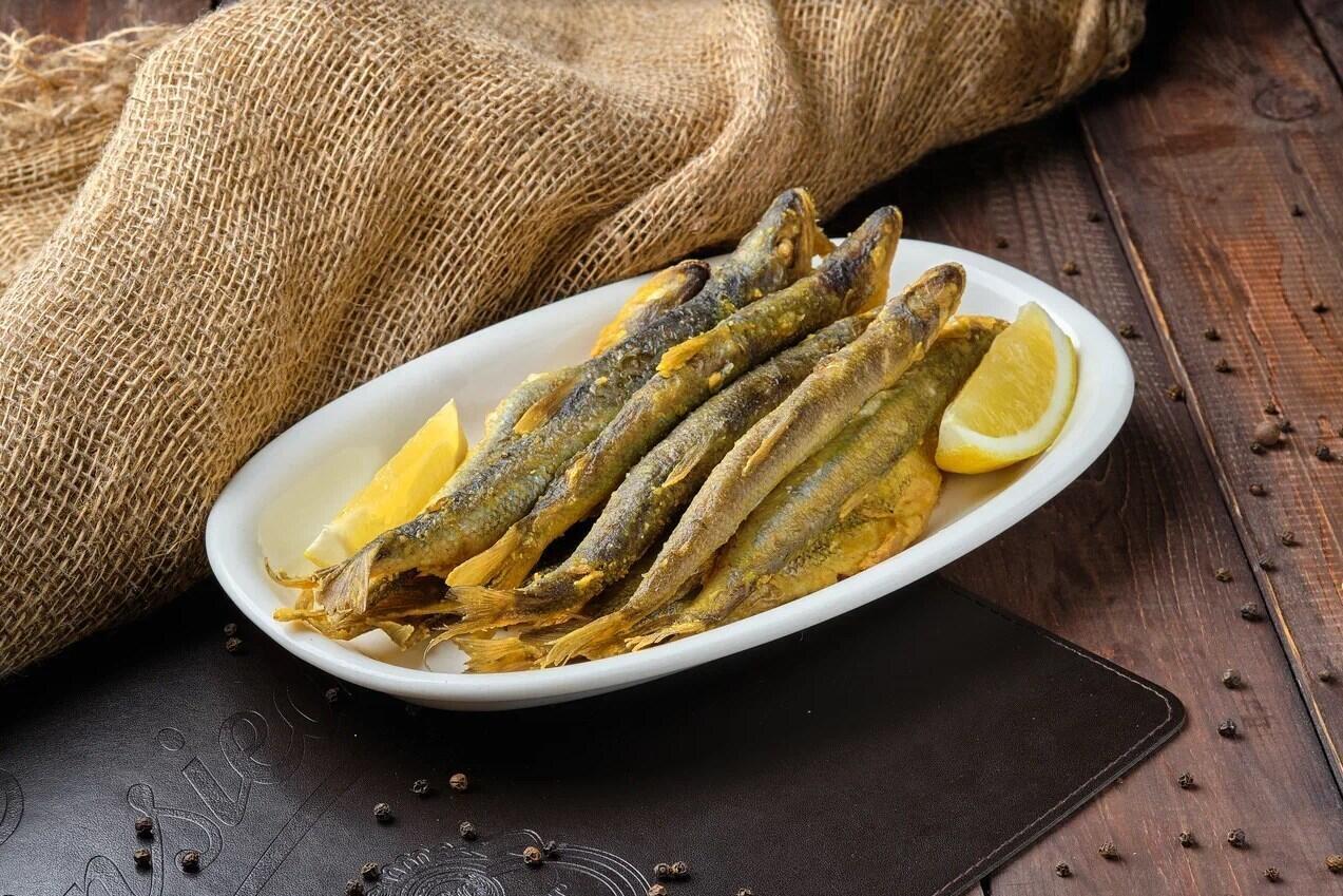 Корюшка жареная