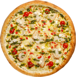 Пицца 36 см Чикен Песто (тонкое)