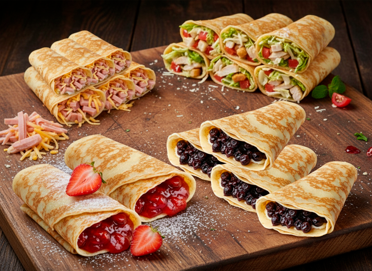  Комбо с блинами