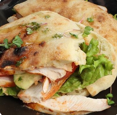 Панини с куриным филе