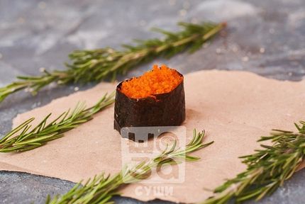 Гункан икра масаго красная