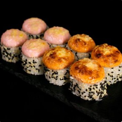 Запеченный с курицей