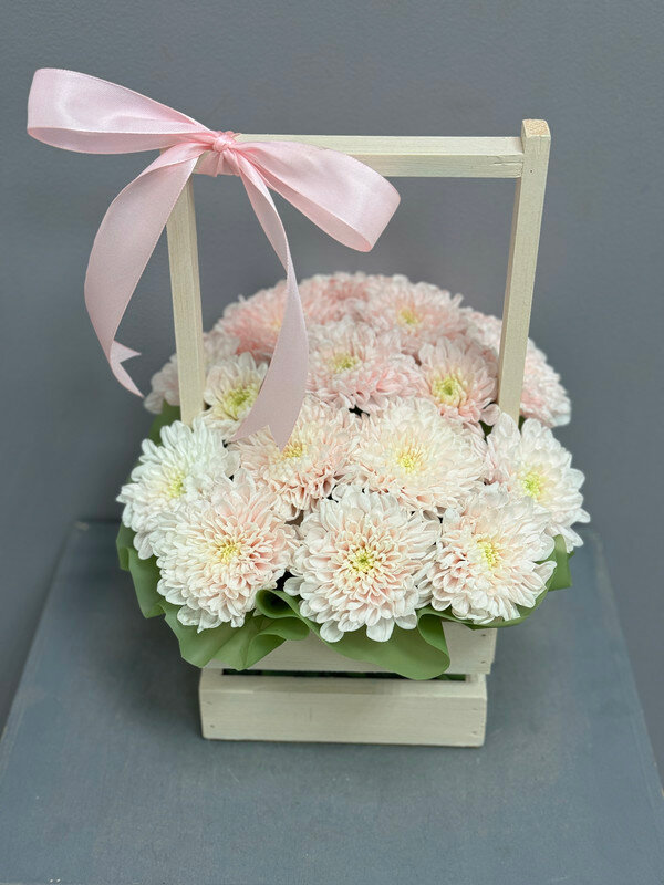 Мастерок из кустовых хризантем