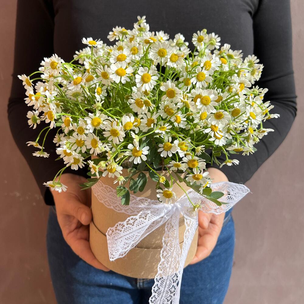 Ромашки в коробочке