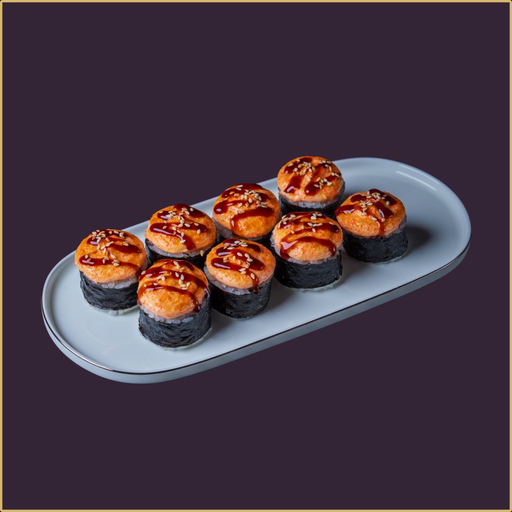 Ролл Морской окунь запечённый