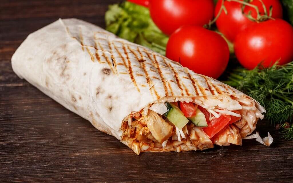 Шаурма королевская из свинины