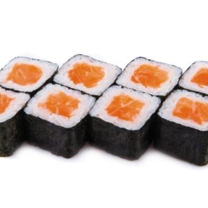 Маки с лососем