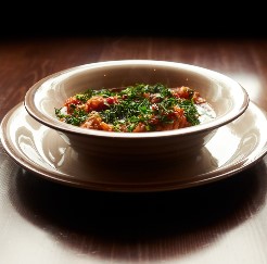 Чашушули с говядиной