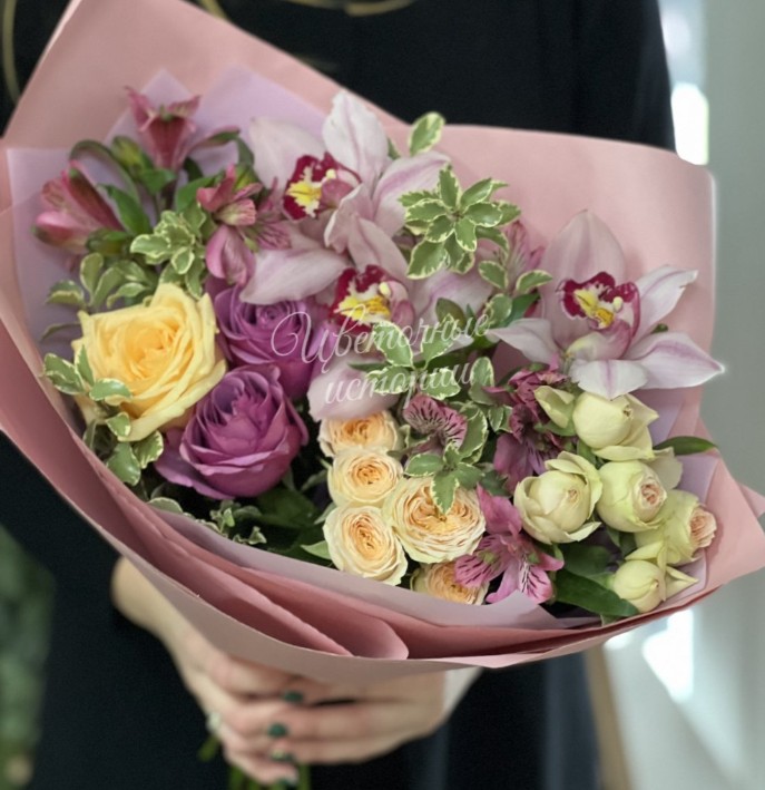 Букет «Любовные нотки»