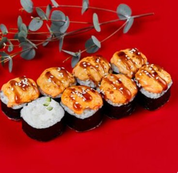 Запеченный с креветкой 