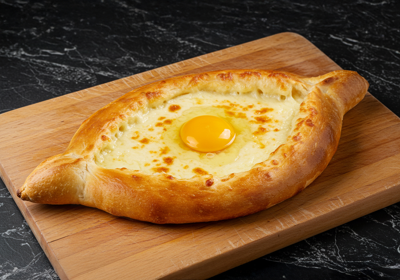 хачапури по-аджарски