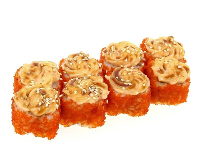 Запеченная Калифорния с крабом