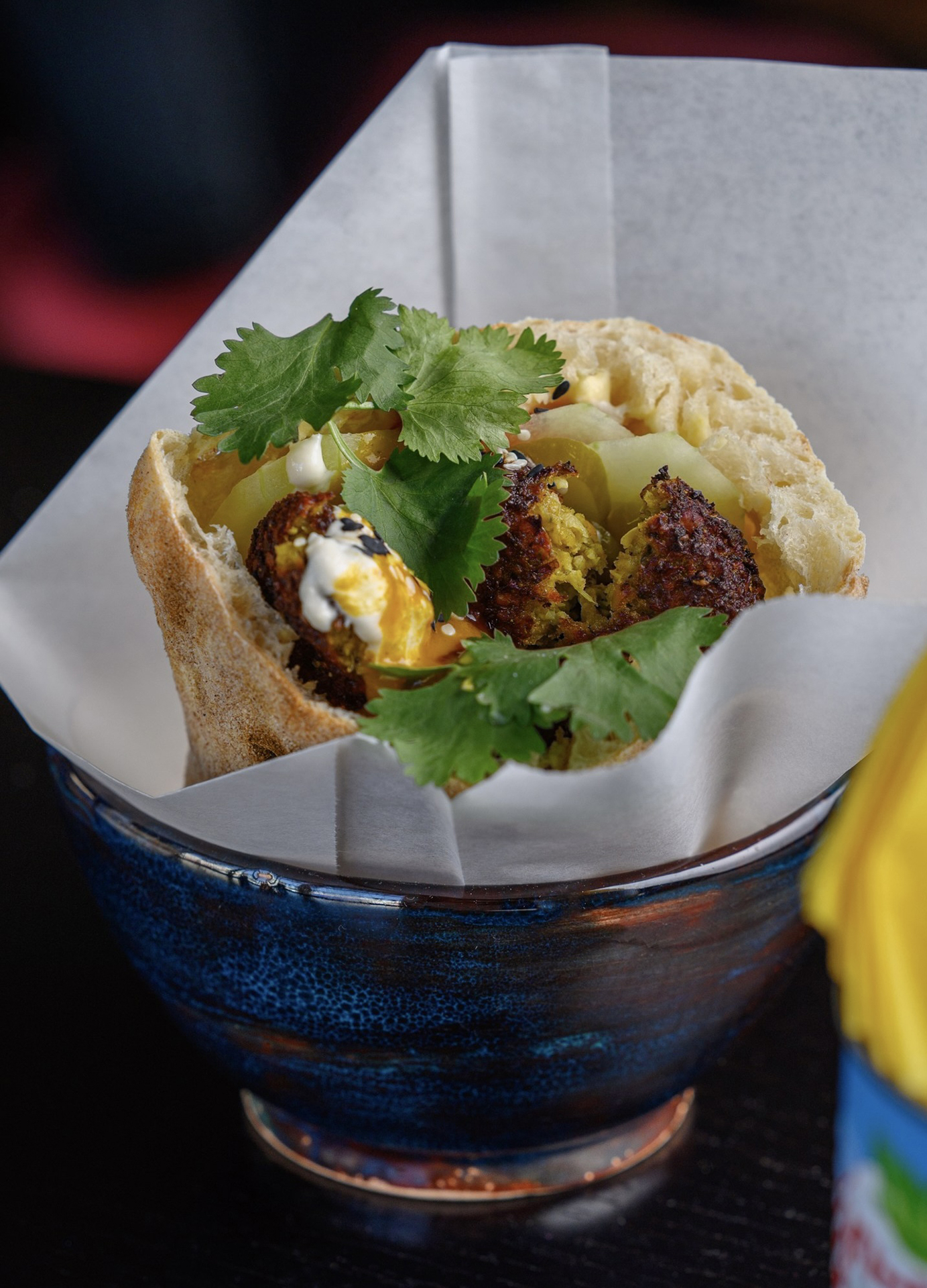 Пита с фалафелем