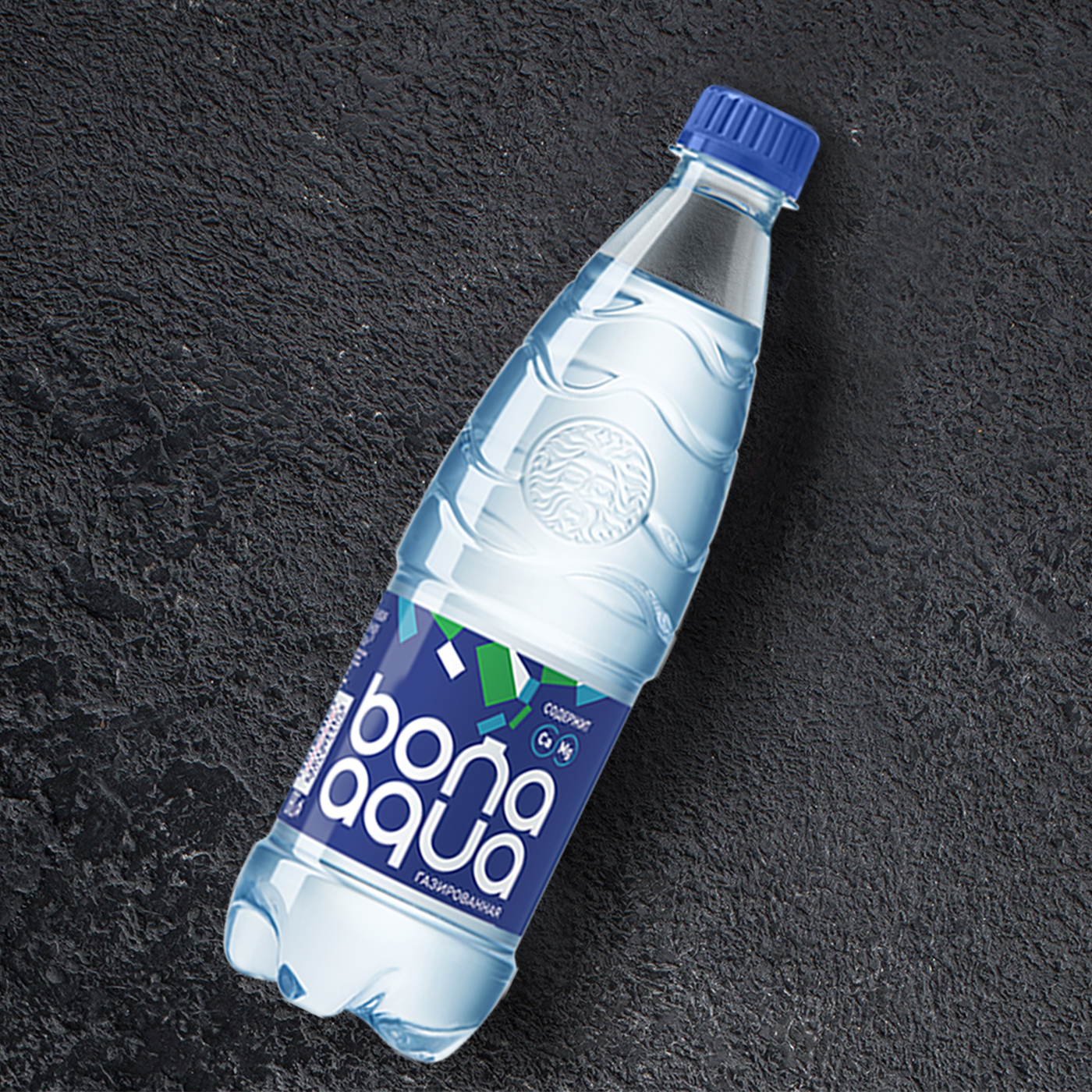Вода Бон Аква с газом 0,5 л