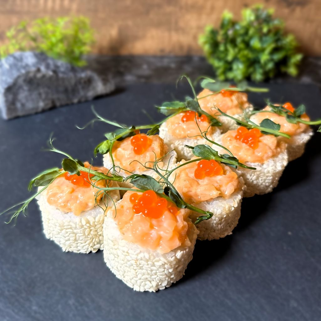 Тар-тар с лососем