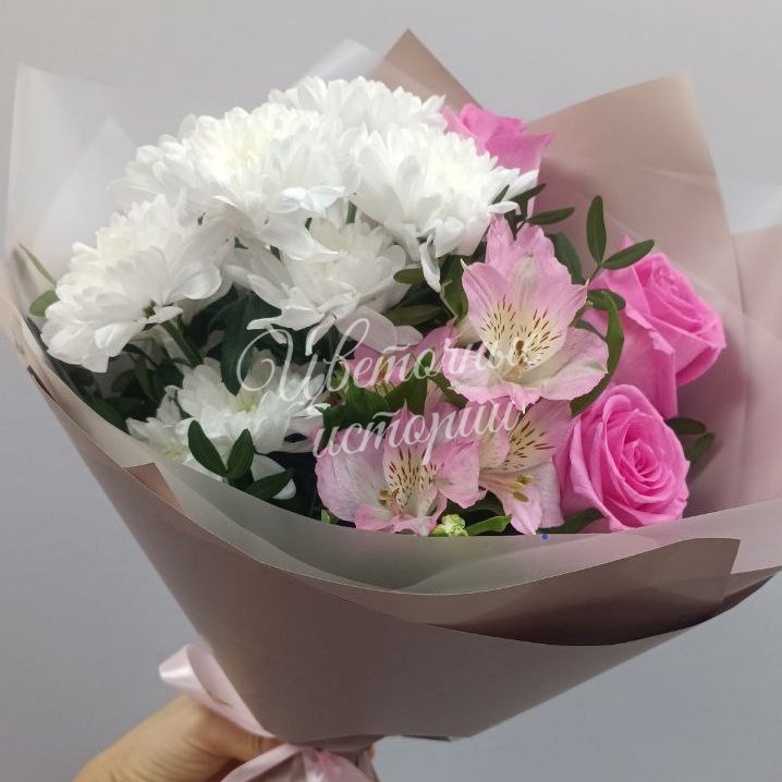 Букет с кенийской розой