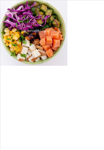 Поке с курицей