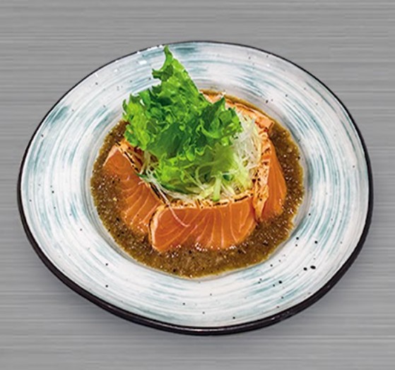 Лосось татаки