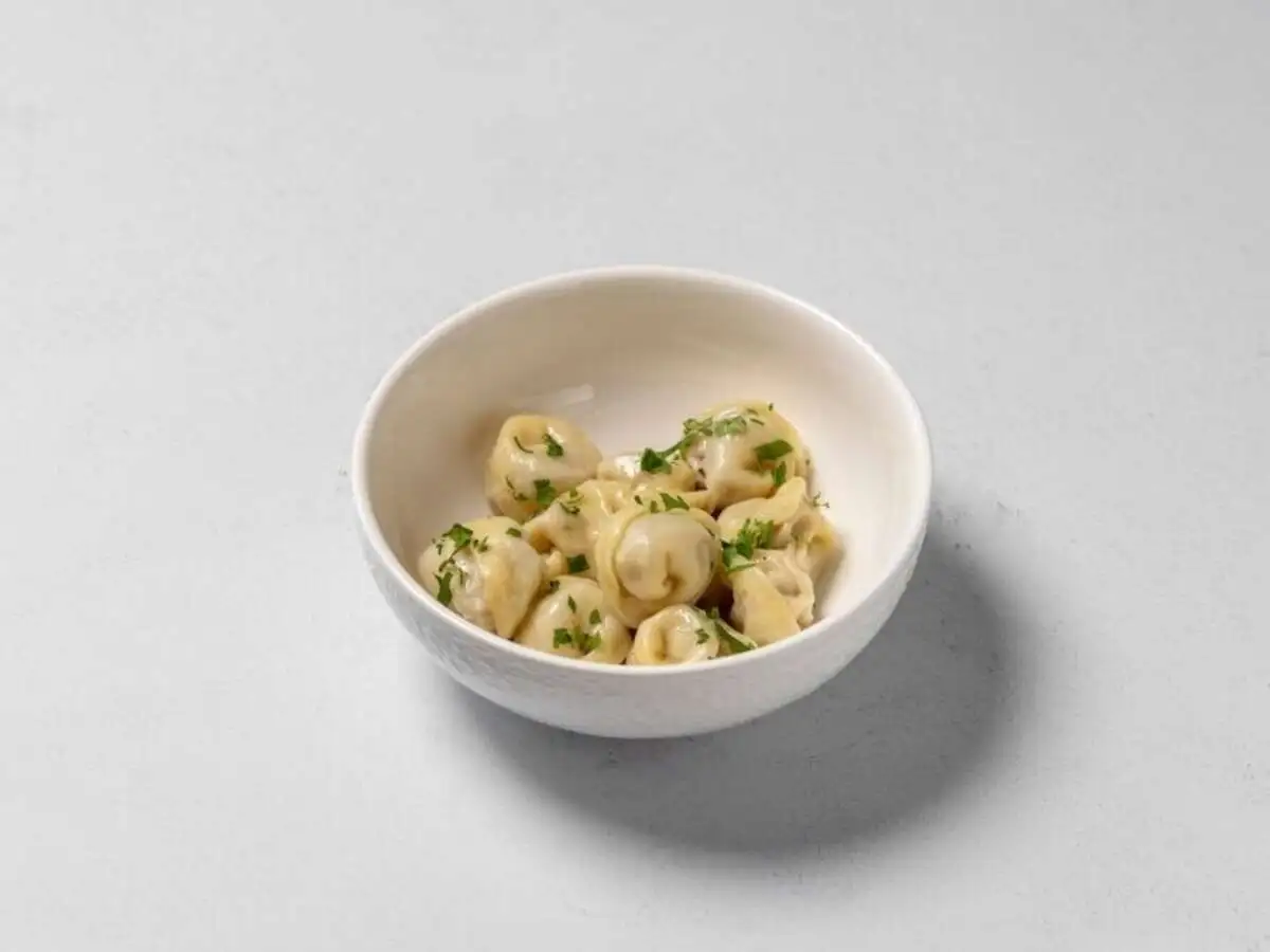 Мамины пельмешки с бульоном