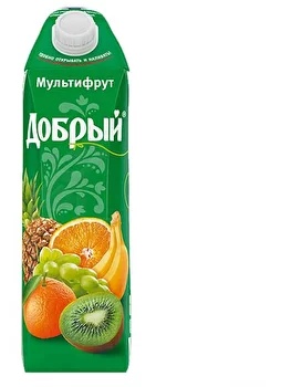Сок «Добрый»мультифрукт.1 л